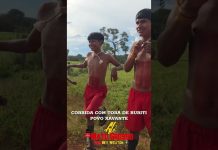 *REPÓRTER NEY WELITON FALCÃO DO CERRADO NA CORRIDA COM TORA DE BURITI COM INDIOS XAVANTE*
